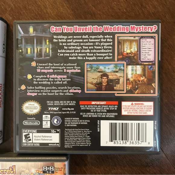 3 DS games - Hannah Montana, Nancy Drew, Imagine Reporter - Picture 4 of 8
